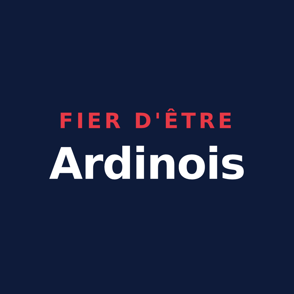 T-shirt « Fier d'être Ardinois » — design pour Ardin