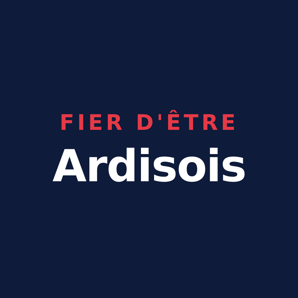 T-shirt « Fier d'être Ardisois » — design pour Ardizas