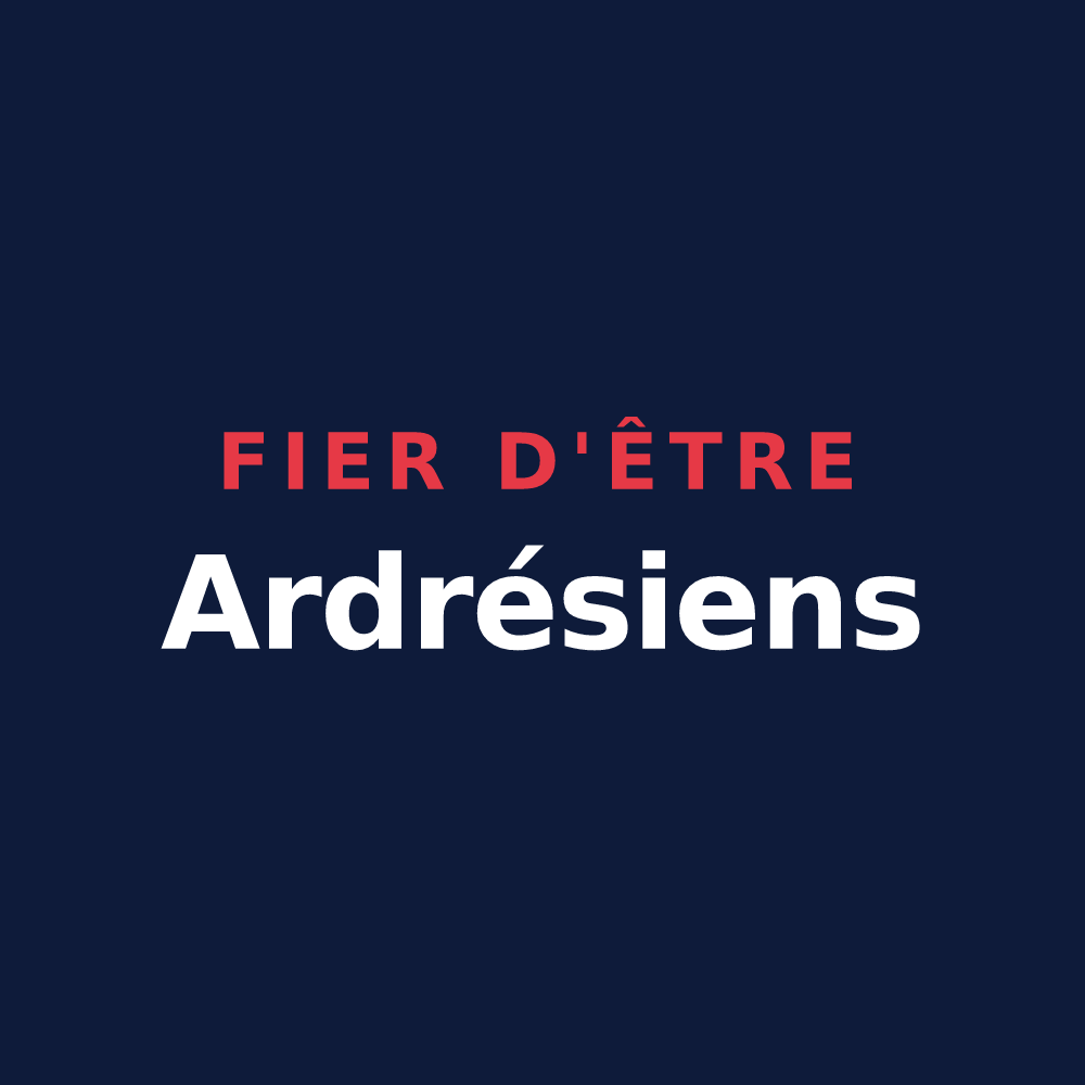 T-shirt « Fier d'être Ardrésiens » — design pour Ardres