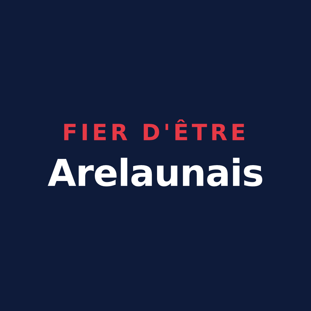 T-shirt « Fier d'être Arelaunais » — design pour Arelaune-en-Seine