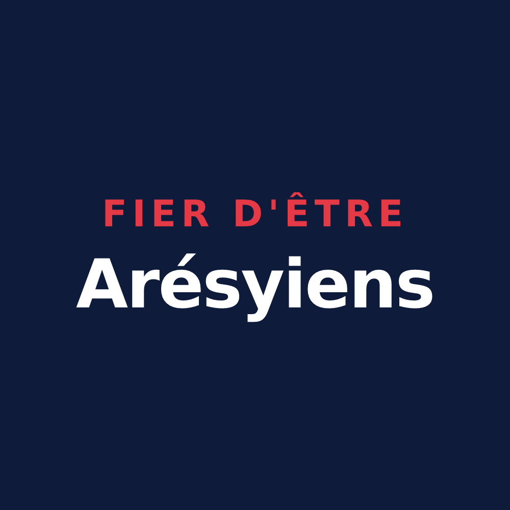 T-shirt « Fier d'être Arésyiens » — design pour Aressy