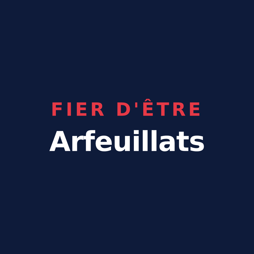 T-shirt « Fier d'être Arfeuillats » — design pour Arfeuilles