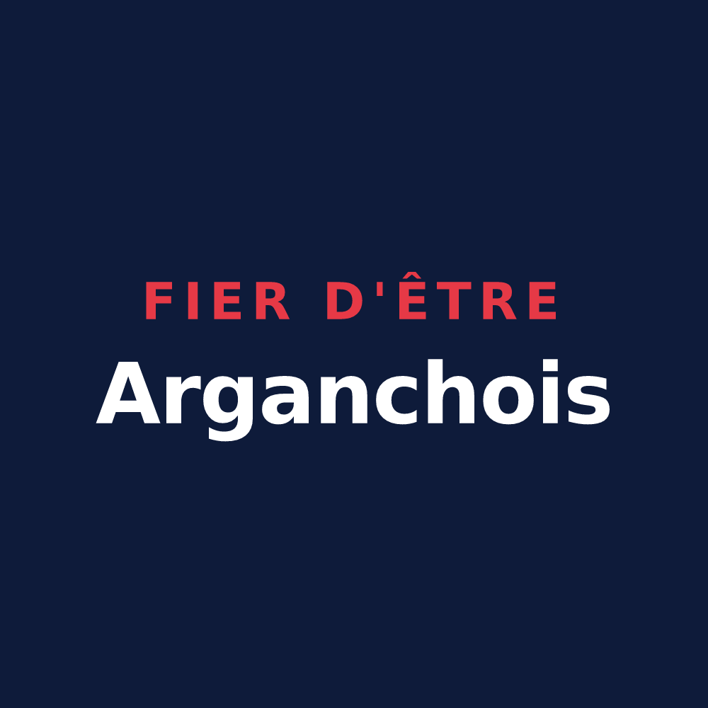 T-shirt « Fier d'être Arganchois » — design pour Arganchy