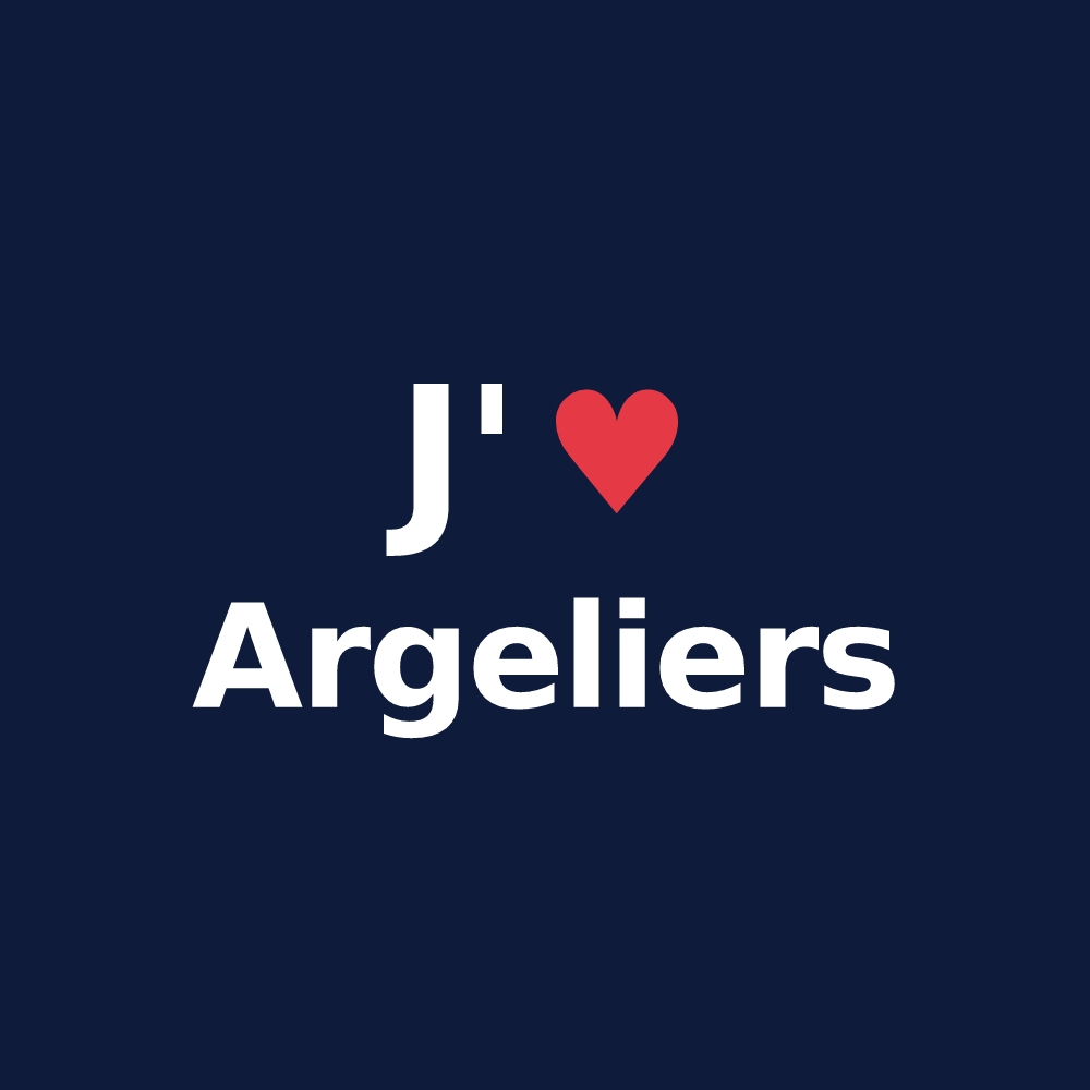T-shirt personnalisé Argeliers — design J'aime Argeliers