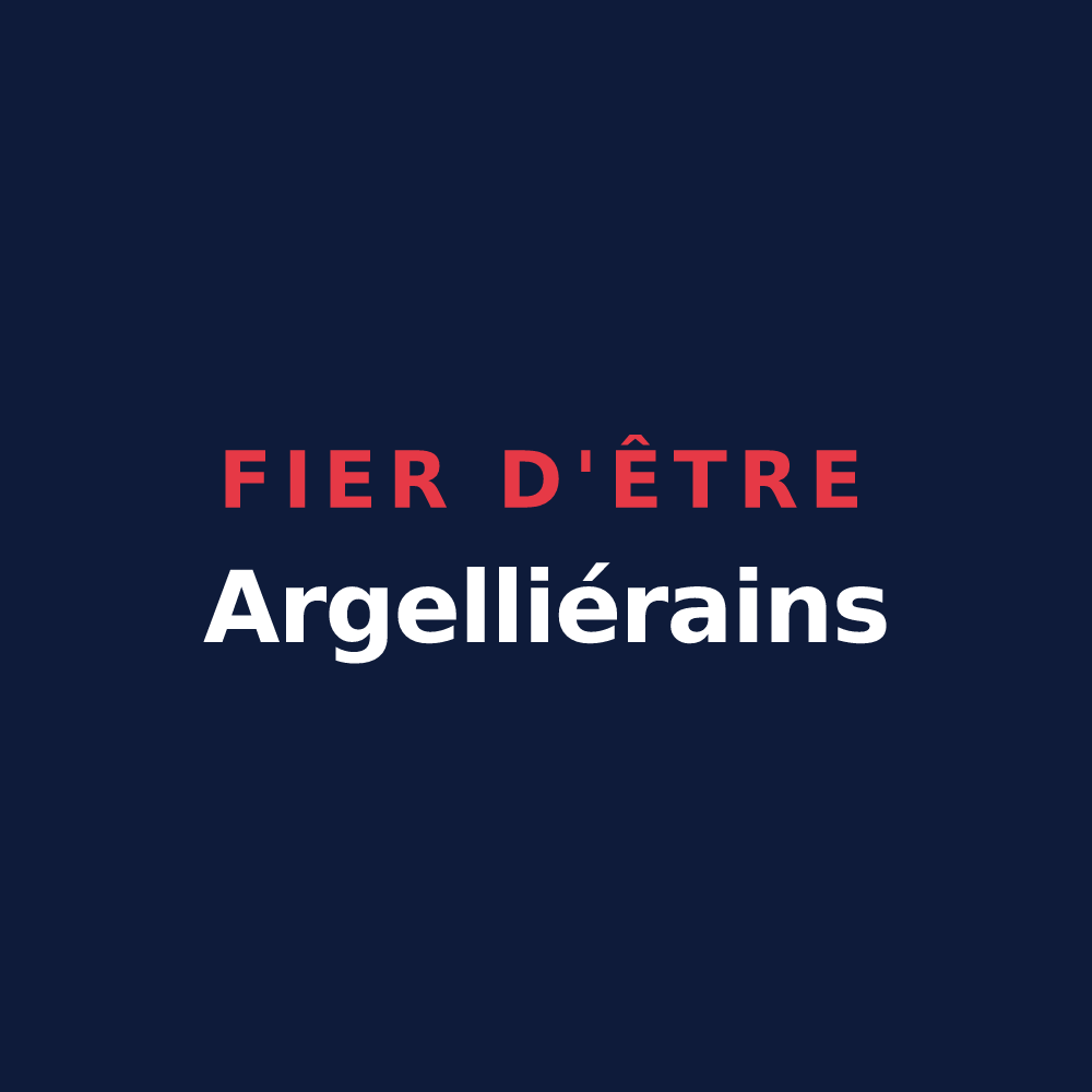 T-shirt « Fier d'être Argelliérains » — design pour Argelliers