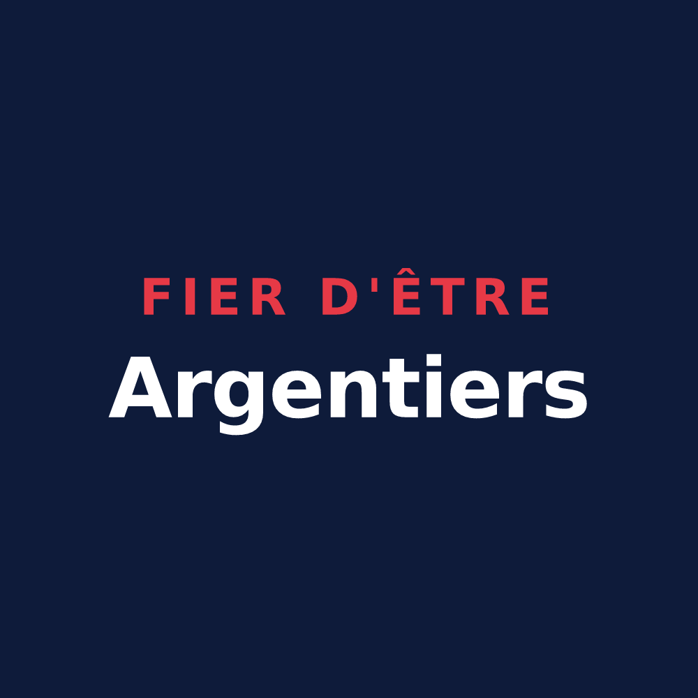 T-shirt « Fier d'être Argentiers » — design pour Argentières