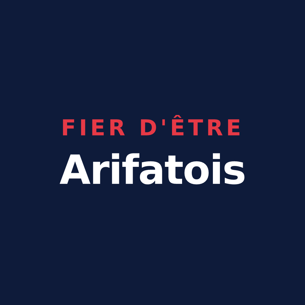 T-shirt « Fier d'être Arifatois » — design pour Arifat