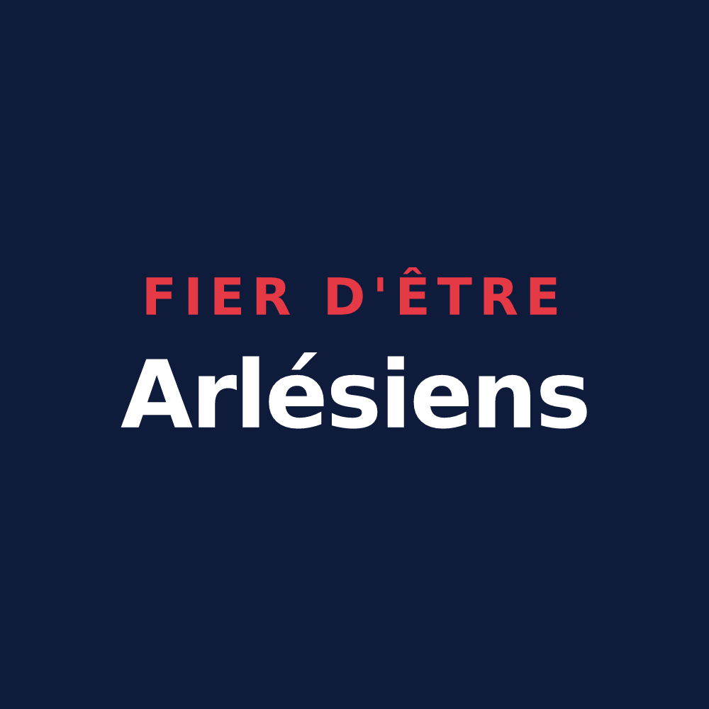 T-shirt « Fier d'être Arlésiens » — design pour Arles-sur-Tech