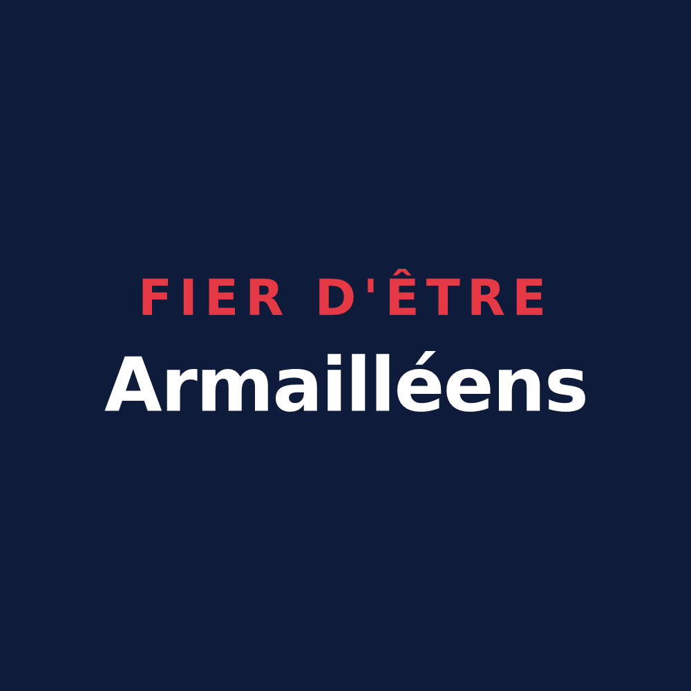T-shirt « Fier d'être Armailléens » — design pour Armaillé