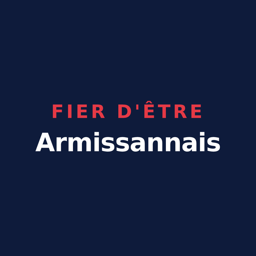 T-shirt « Fier d'être Armissannais » — design pour Armissan