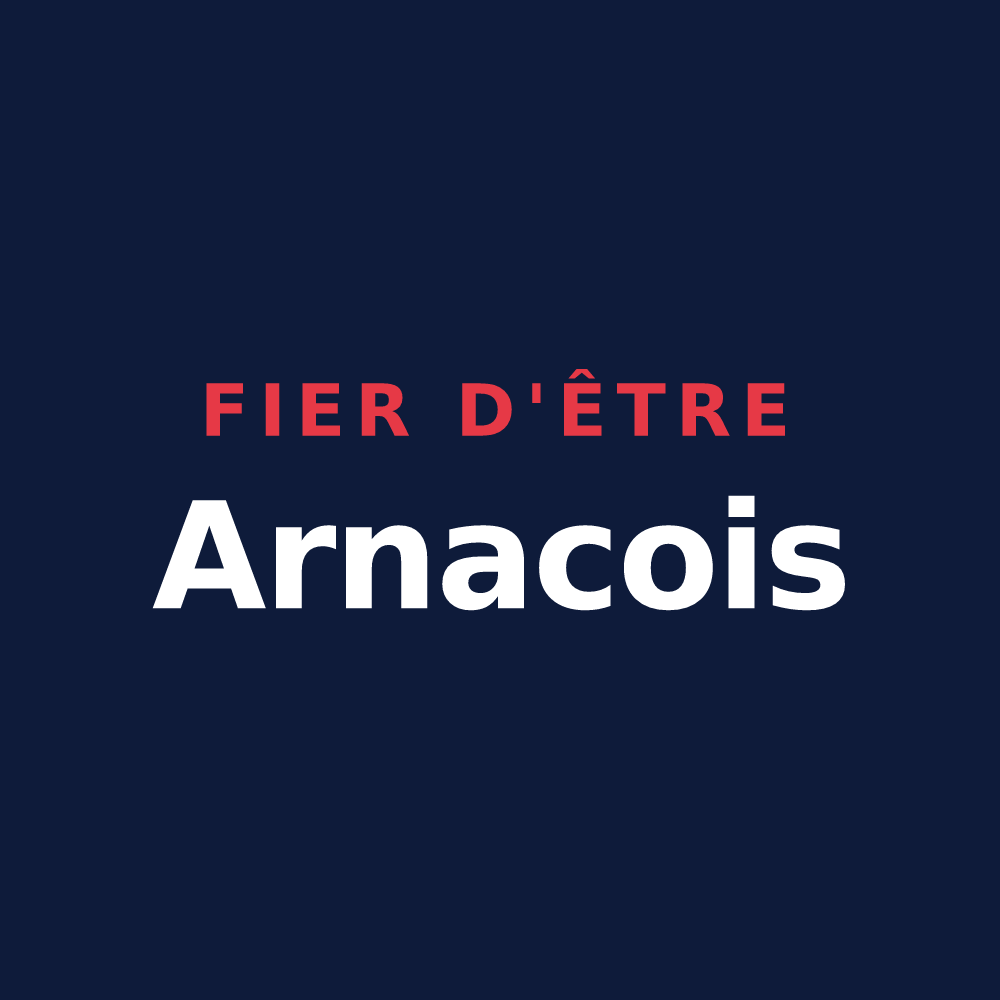 T-shirt « Fier d'être Arnacois » — design pour Arnac-sur-Dourdou