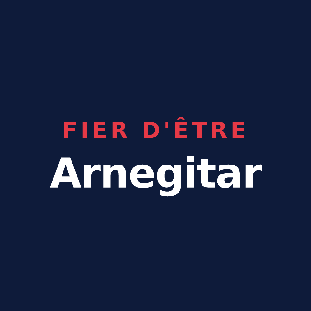 T-shirt « Fier d'être Arnegitar » — design pour Arnéguy