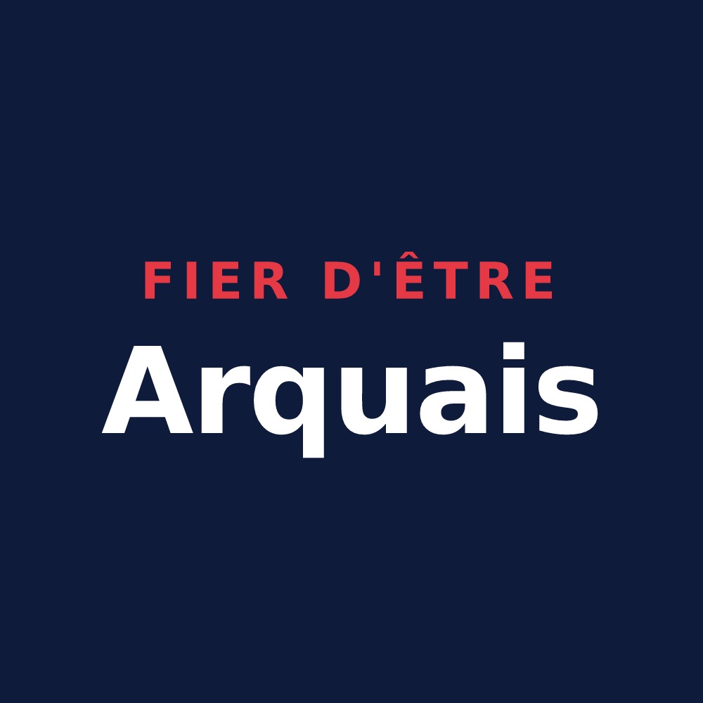 T-shirt « Fier d'être Arquais » — design pour Arques-la-Bataille