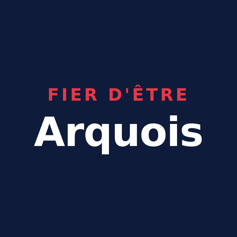 T-shirt « Fier d'être Arquois » — design pour Arques