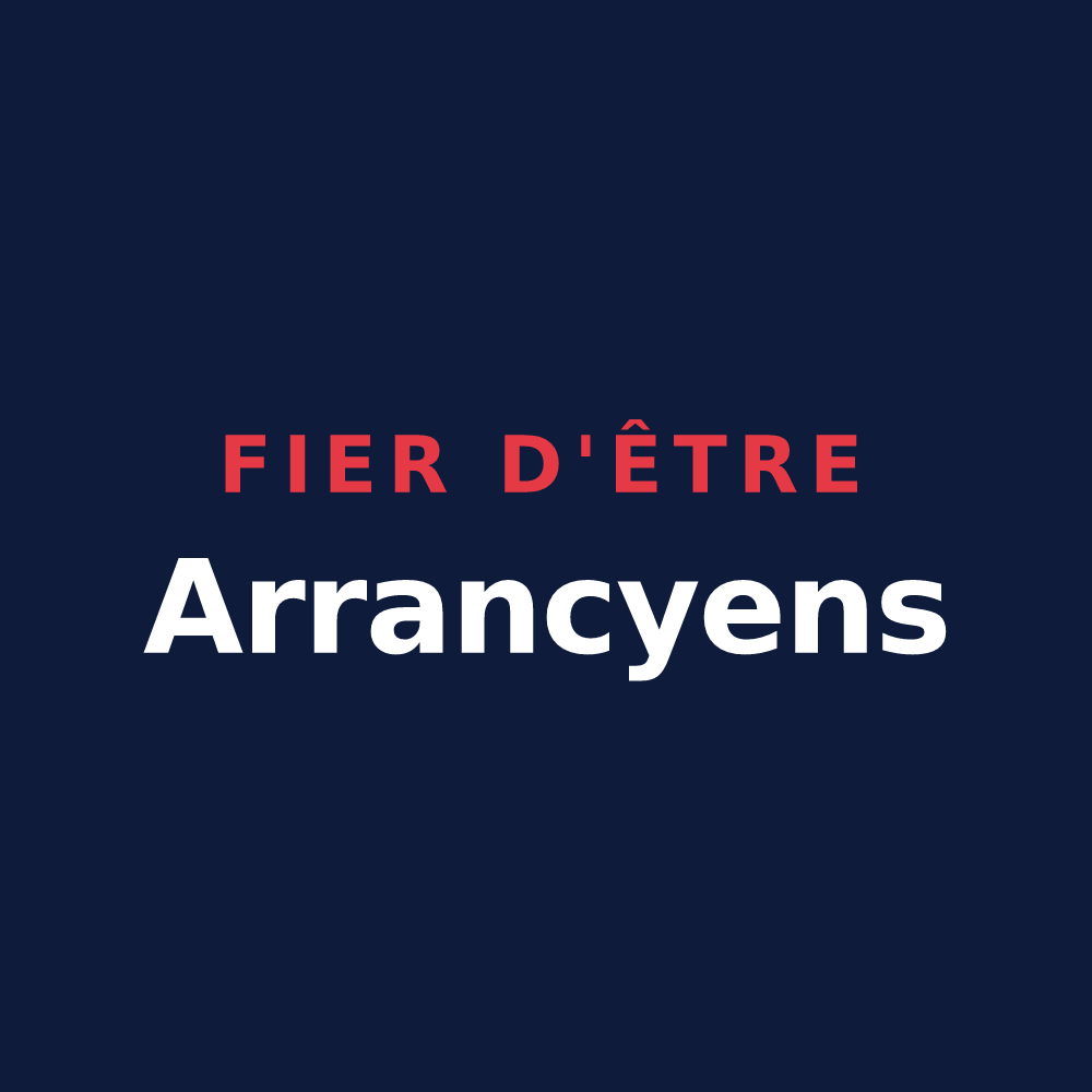 T-shirt « Fier d'être Arrancyens » — design pour Arrancy