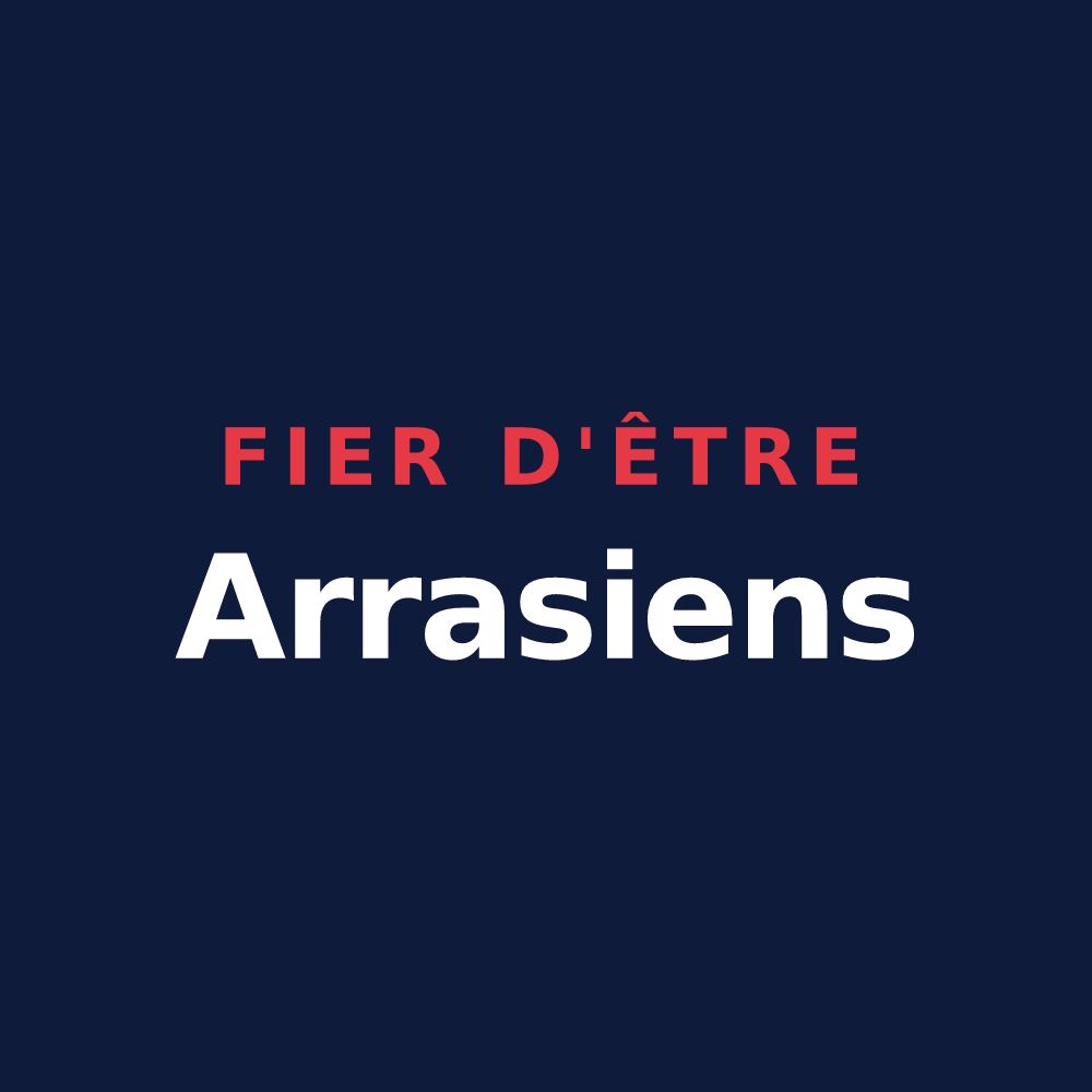 T-shirt « Fier d'être Arrasiens » — design pour Arras-en-Lavedan