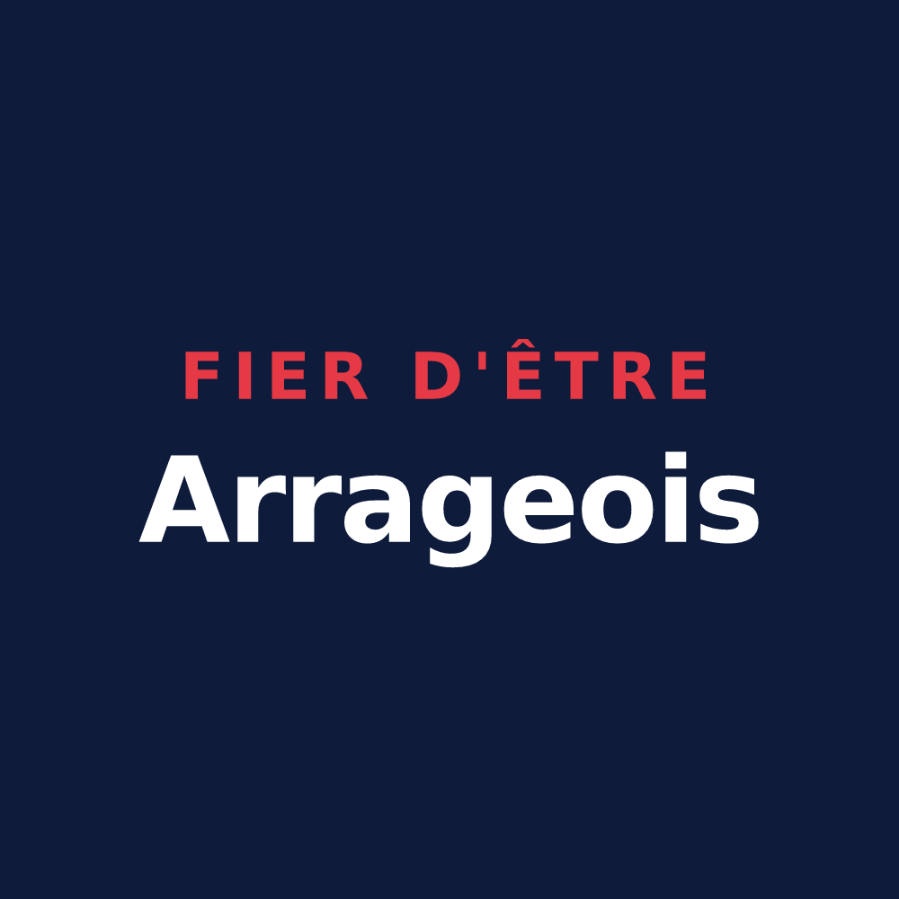 T-shirt « Fier d'être Arrageois » — design pour Arras