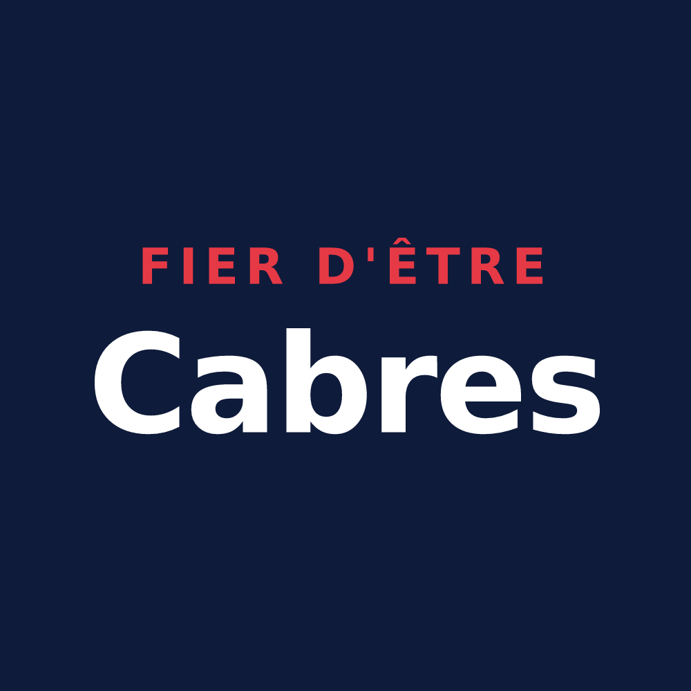 T-shirt « Fier d'être Cabres » — design pour Arreux