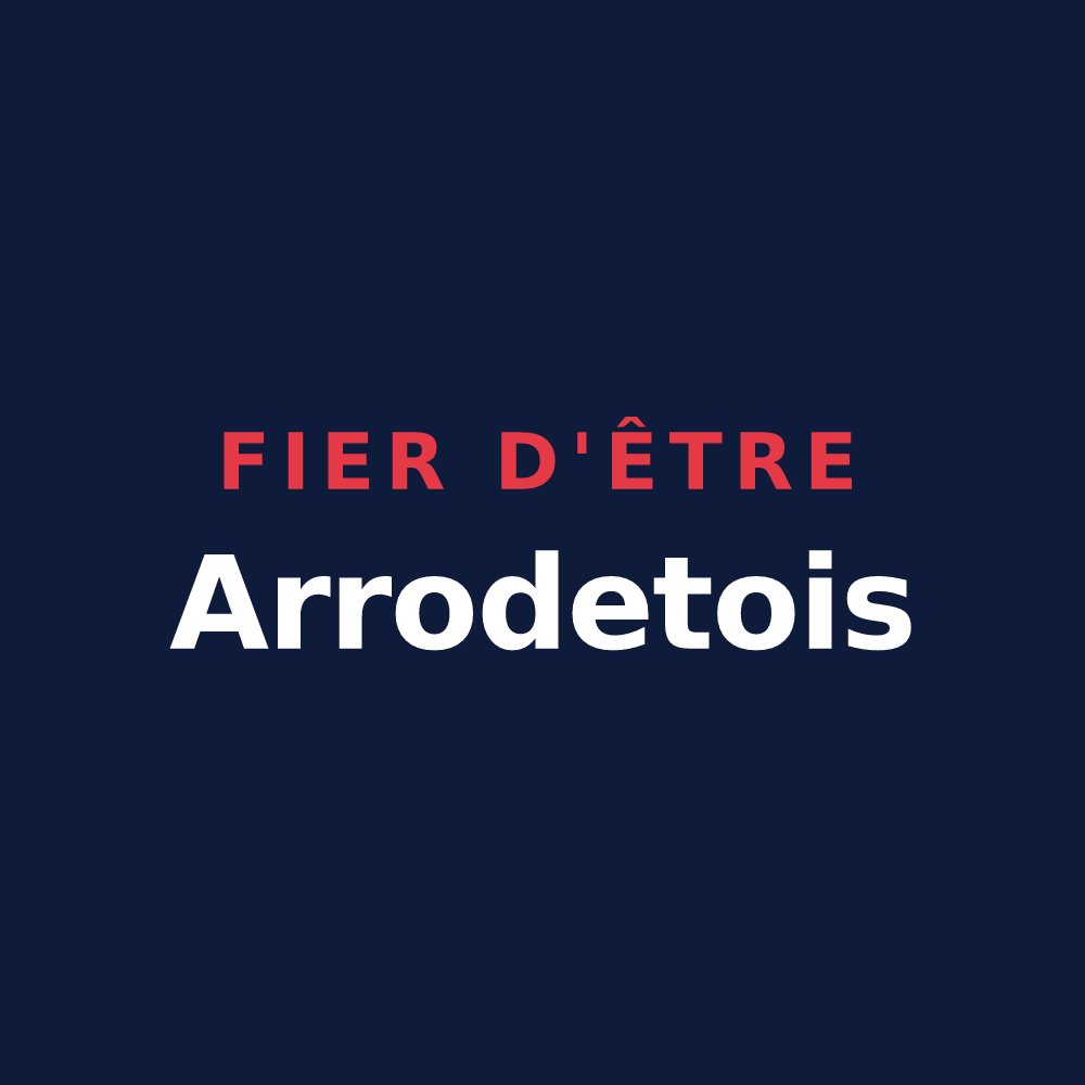 T-shirt « Fier d'être Arrodetois » — design pour Arrodets
