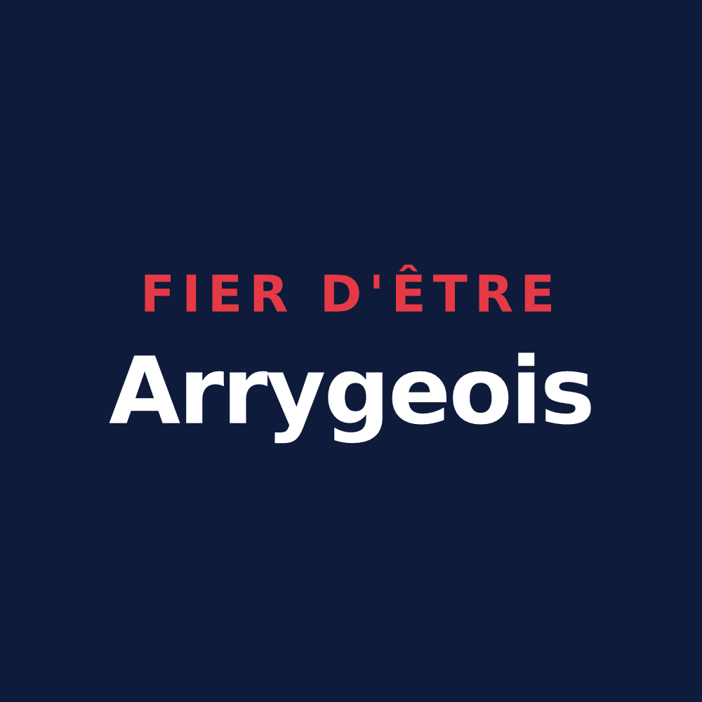 T-shirt « Fier d'être Arrygeois » — design pour Arry