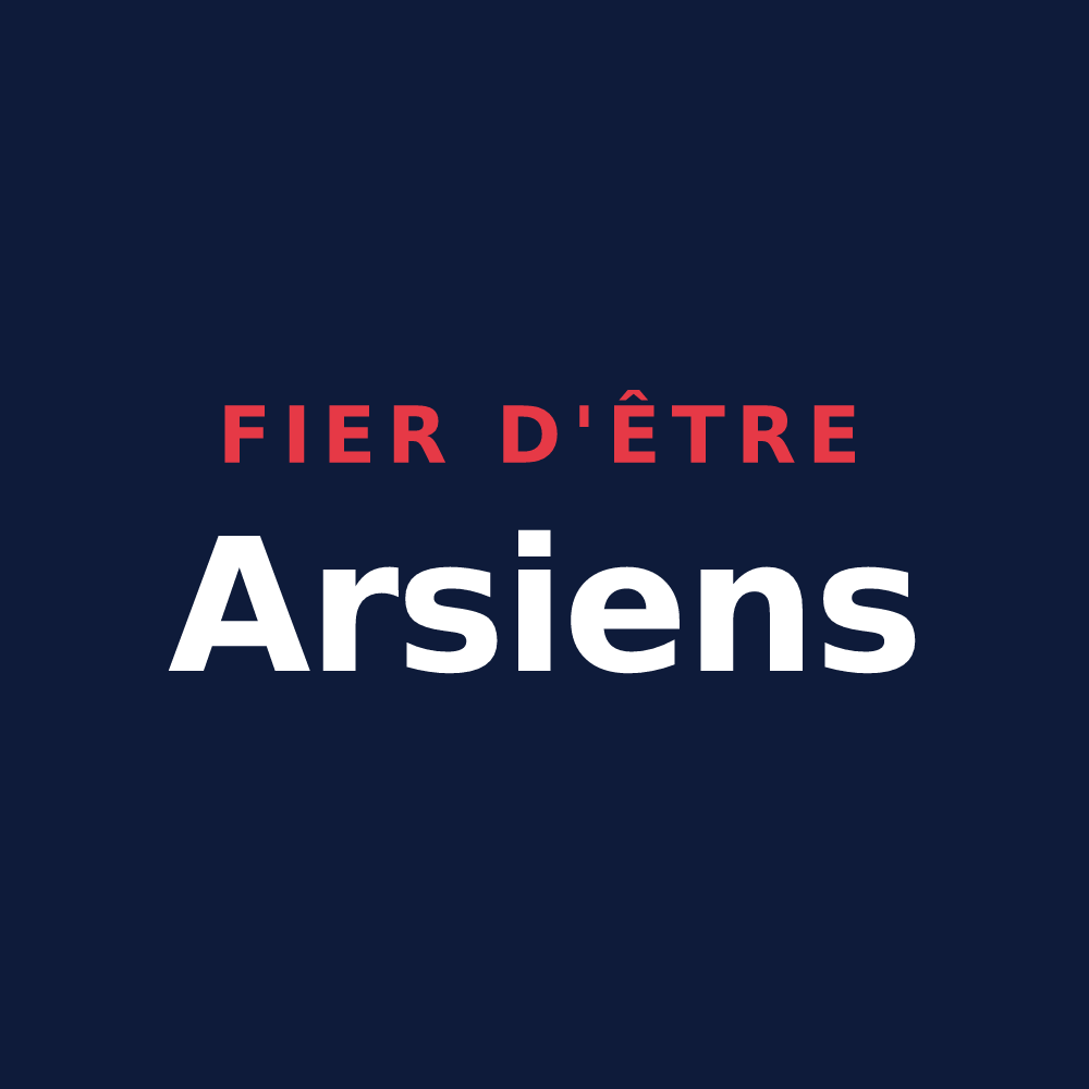 T-shirt « Fier d'être Arsiens » — design pour Arsy