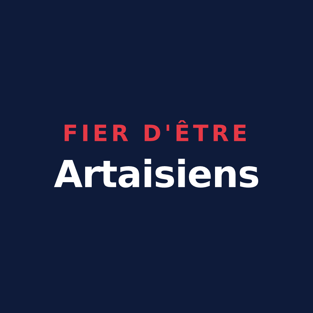 T-shirt « Fier d'être Artaisiens » — design pour Artaix
