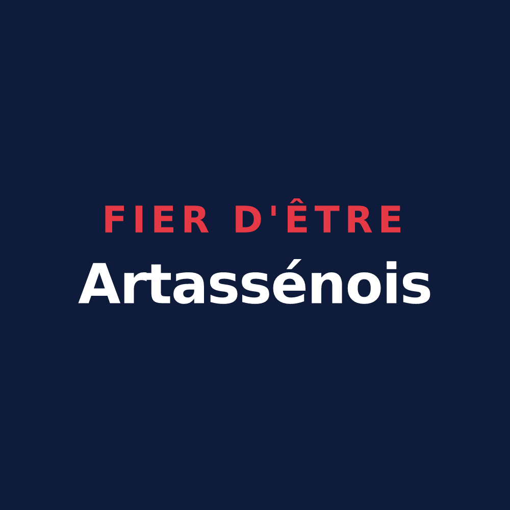 T-shirt « Fier d'être Artassénois » — design pour Artassenx