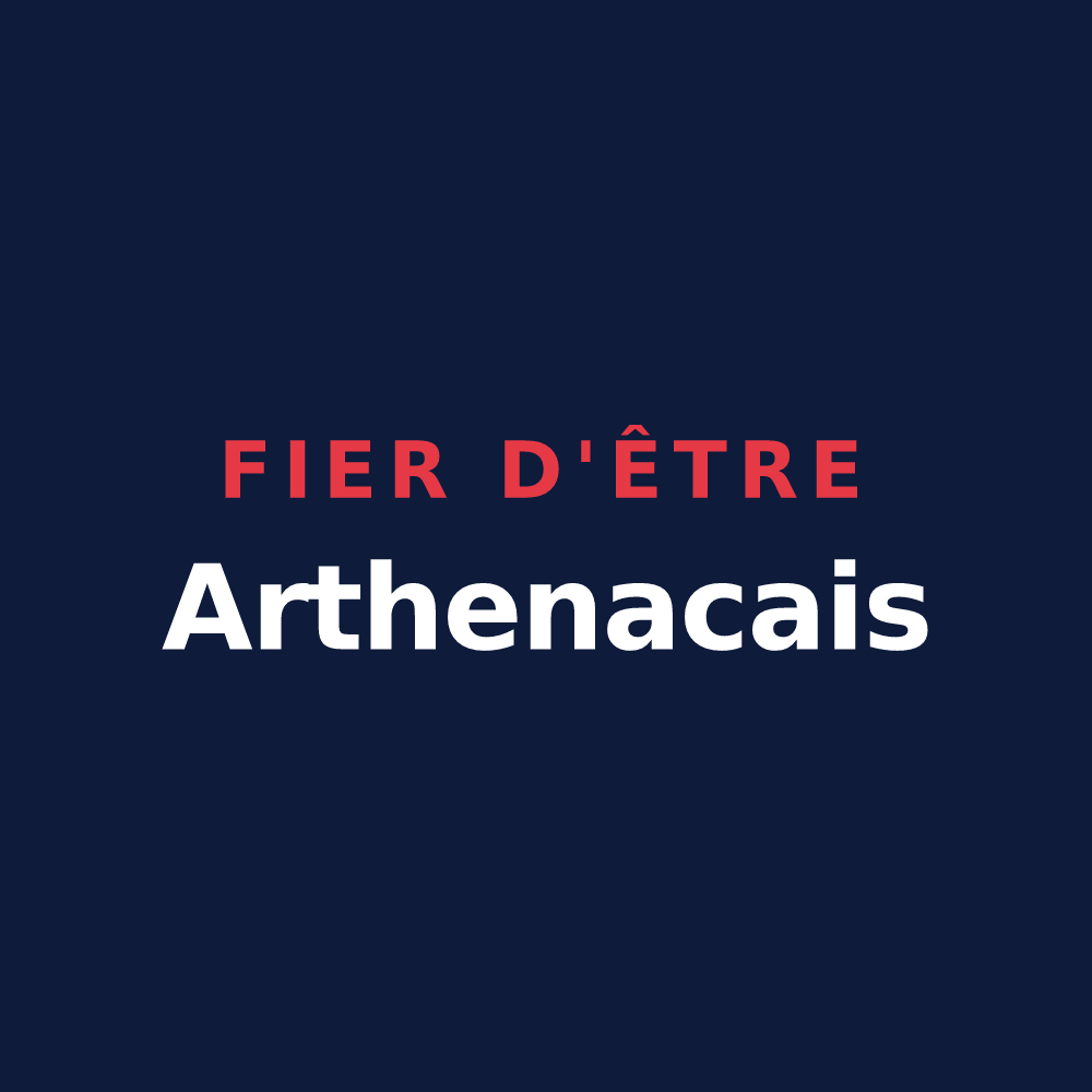 T-shirt « Fier d'être Arthenacais » — design pour Arthenac