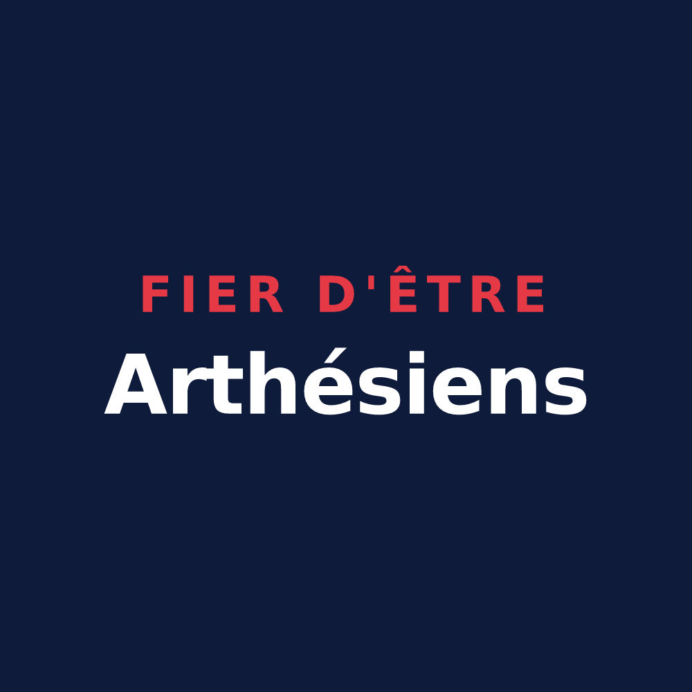 T-shirt « Fier d'être Arthésiens » — design pour Arthès