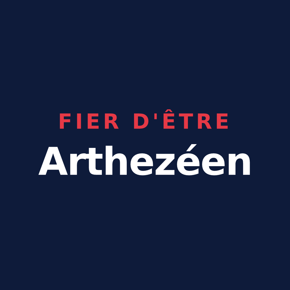 T-shirt « Fier d'être Arthezéen » — design pour Arthezé