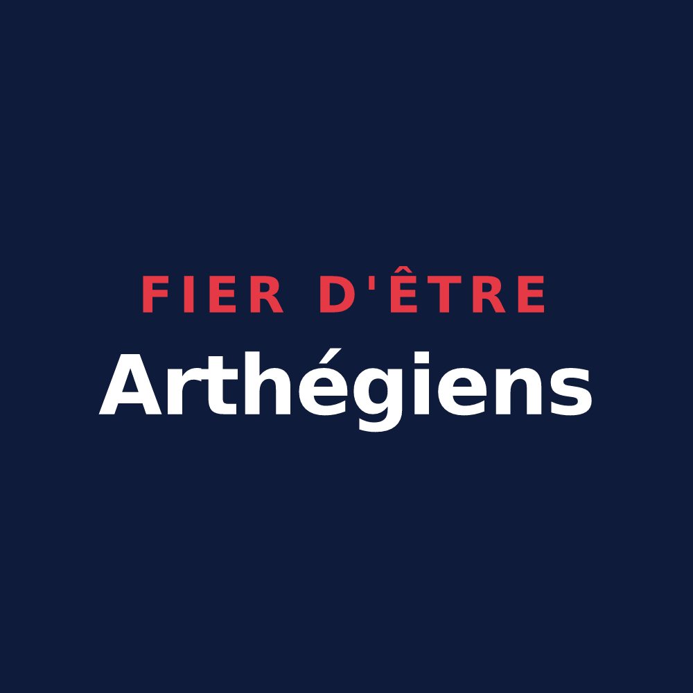 T-shirt « Fier d'être Arthégiens » — design pour Arthies