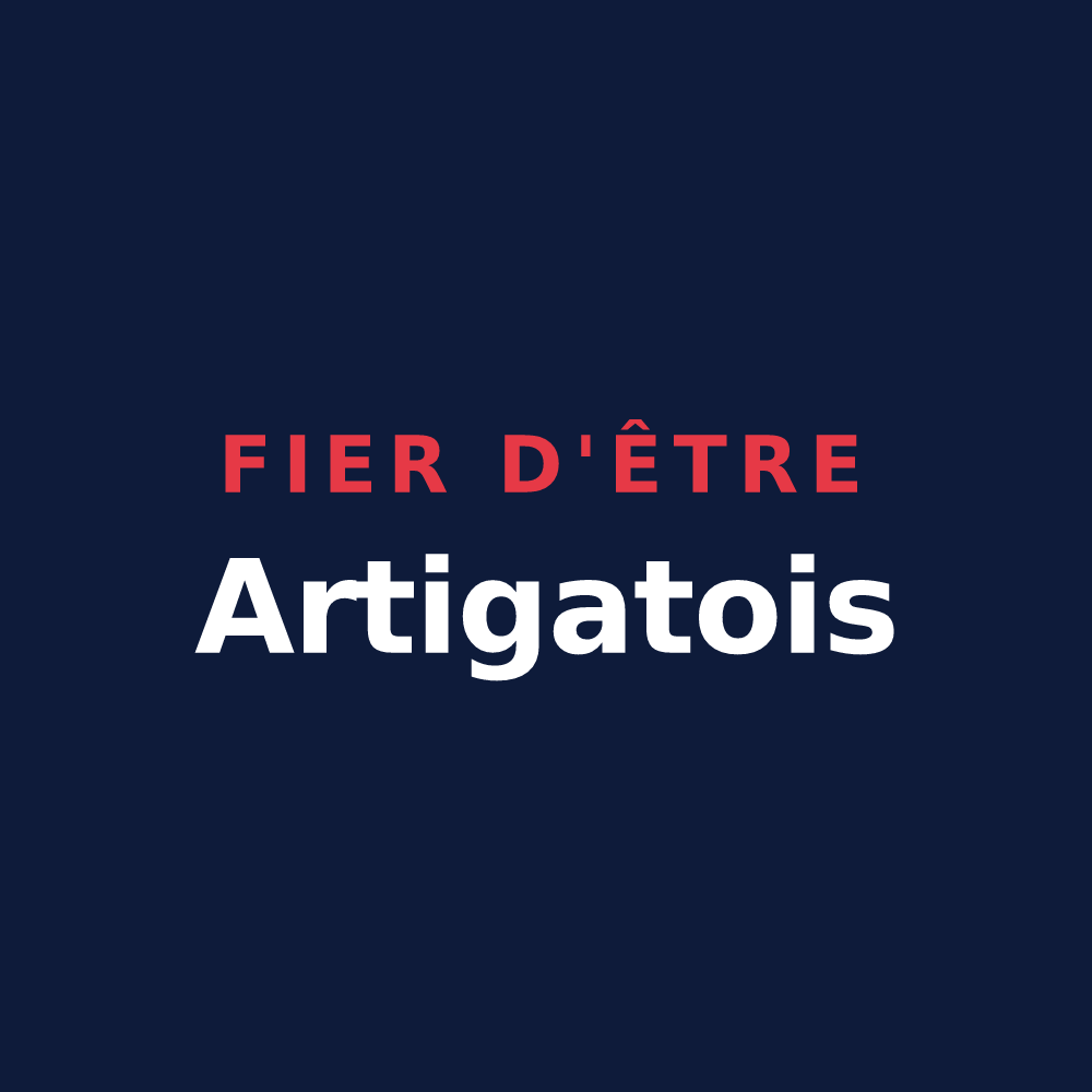 T-shirt « Fier d'être Artigatois » — design pour Artigat