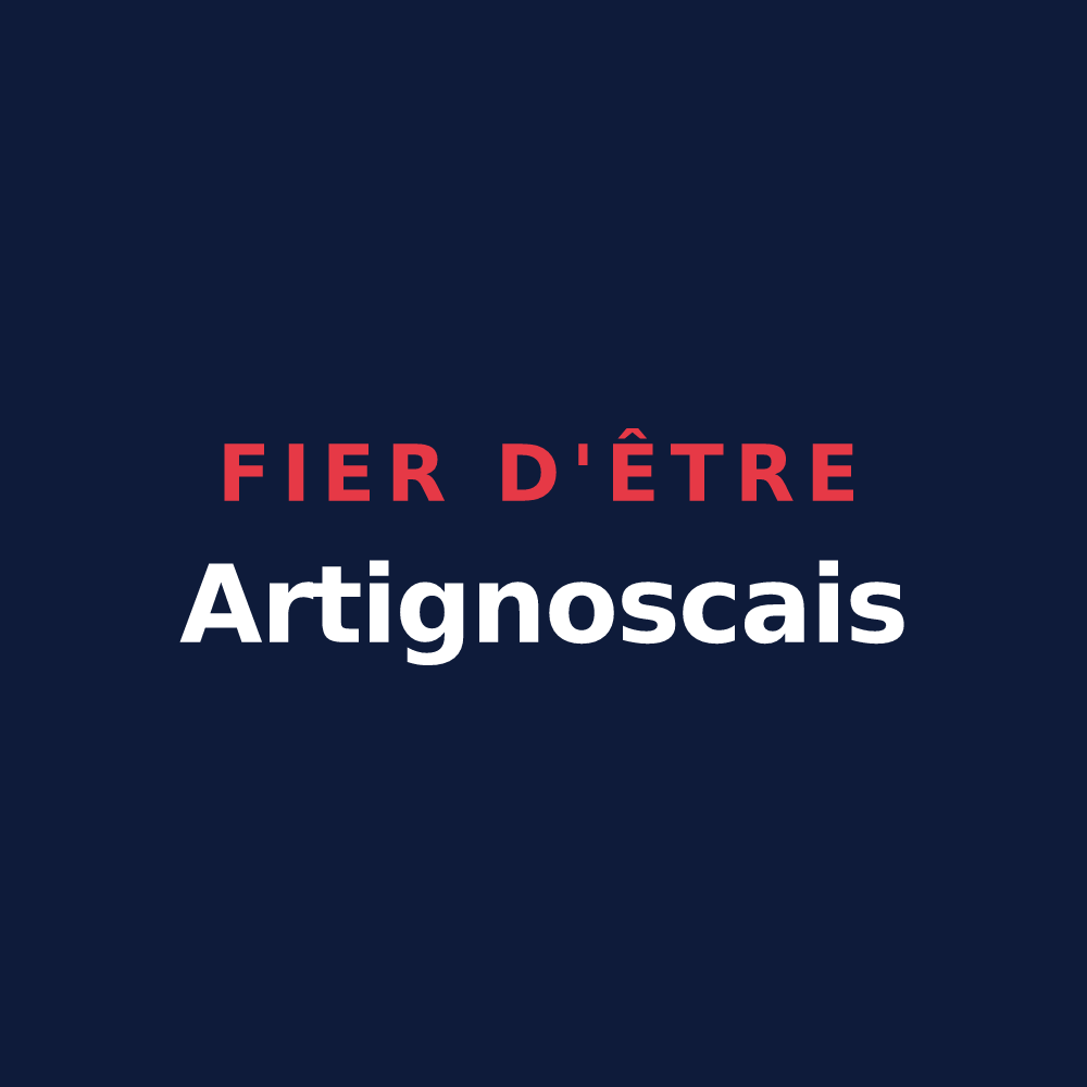 T-shirt « Fier d'être Artignoscais » — design pour Artignosc-sur-Verdon