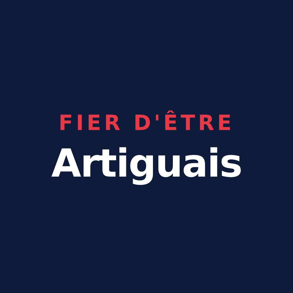 T-shirt « Fier d'être Artiguais » — design pour Artigues-près-Bordeaux