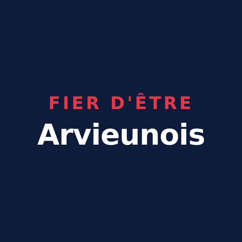 T-shirt « Fier d'être Arvieunois » — design pour Arvieu