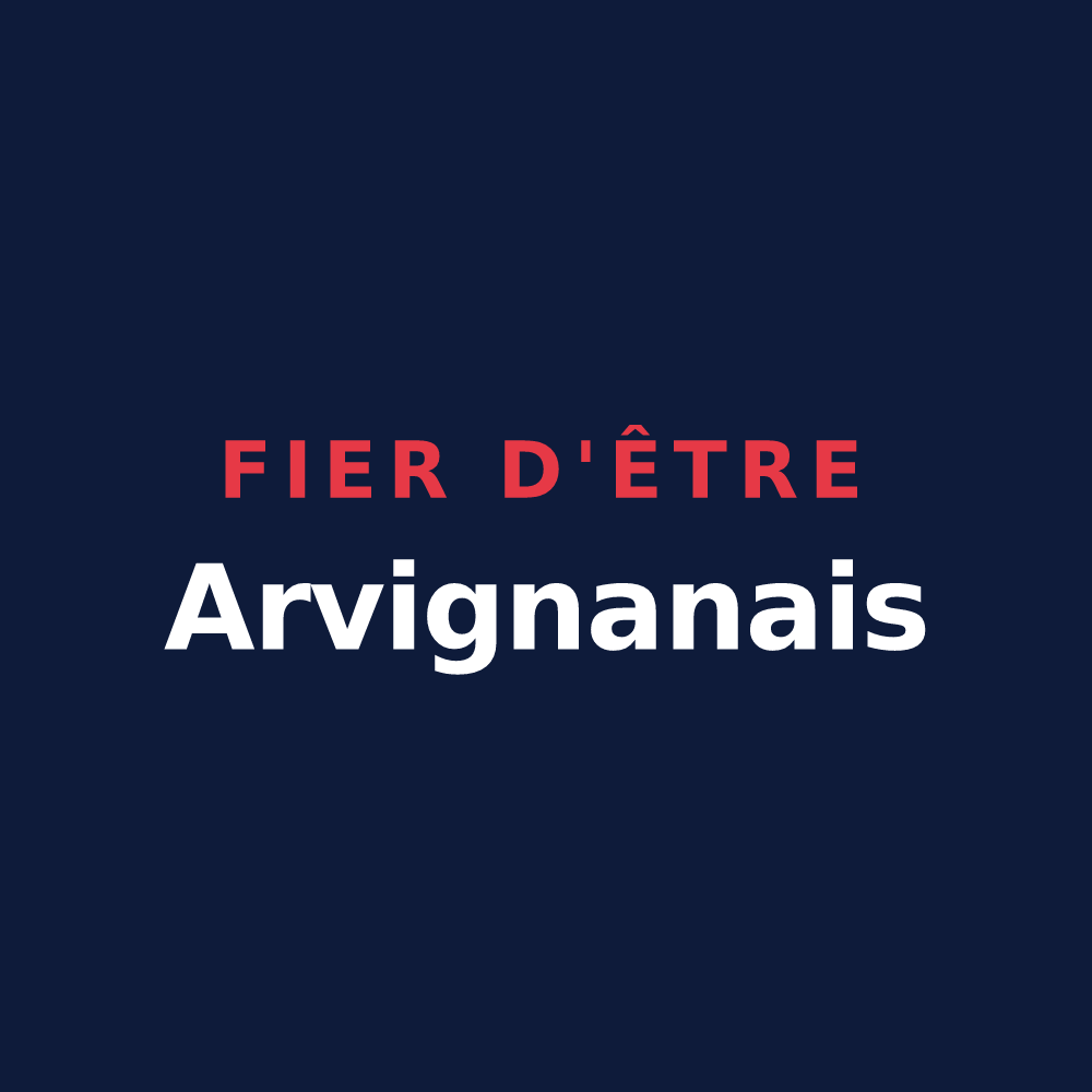 T-shirt « Fier d'être Arvignanais » — design pour Arvigna