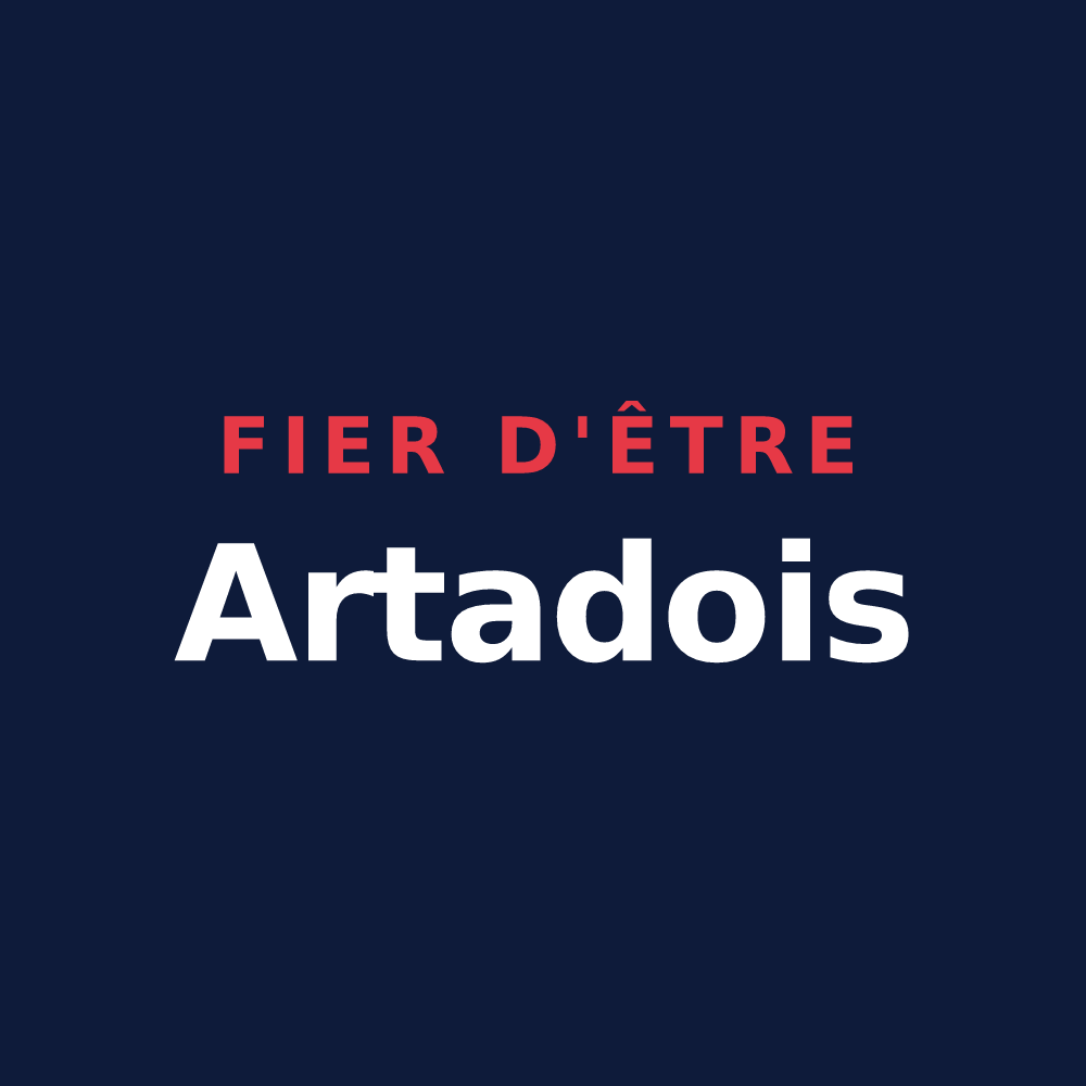 T-shirt « Fier d'être Artadois » — design pour Arzembouy