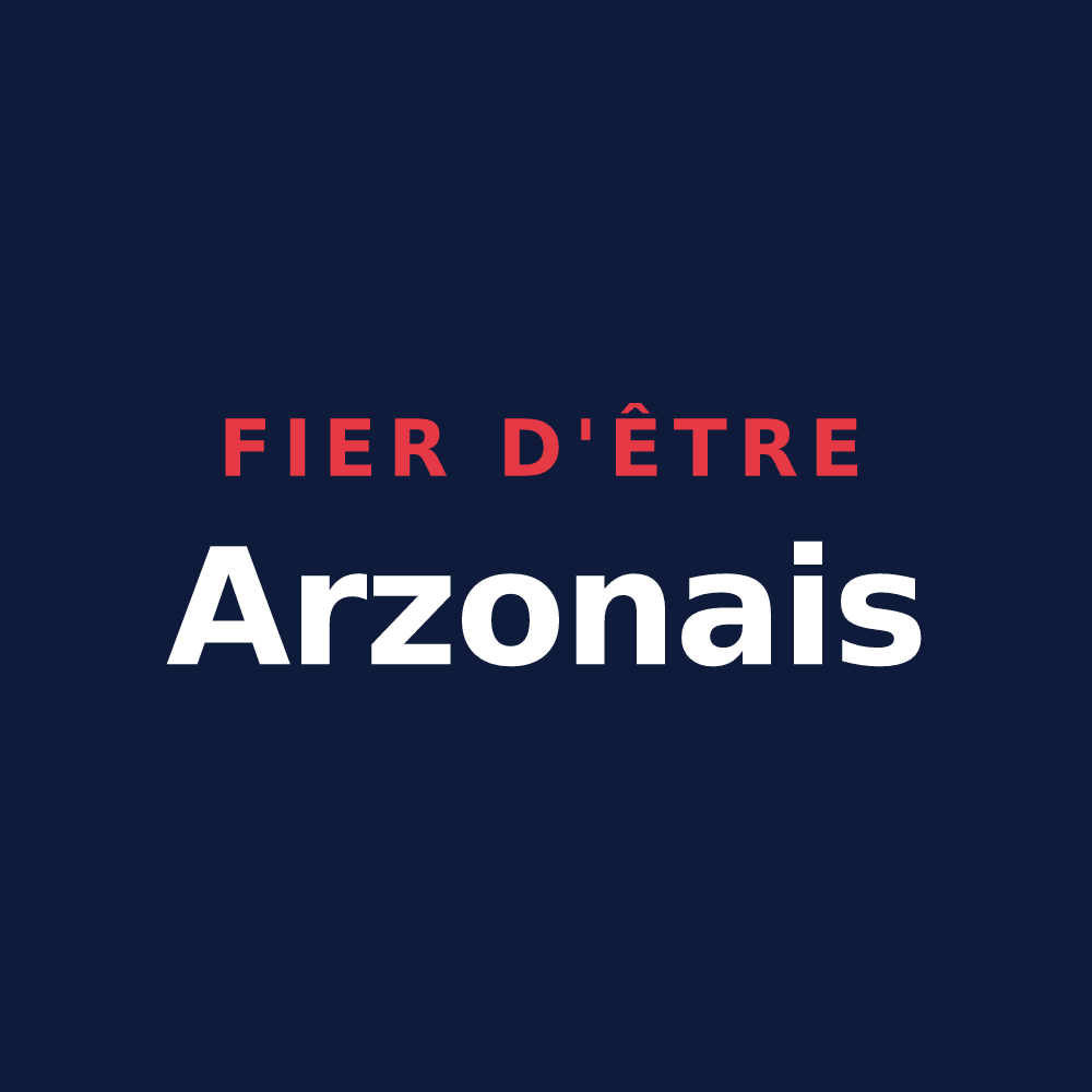 T-shirt « Fier d'être Arzonais » — design pour Arzon