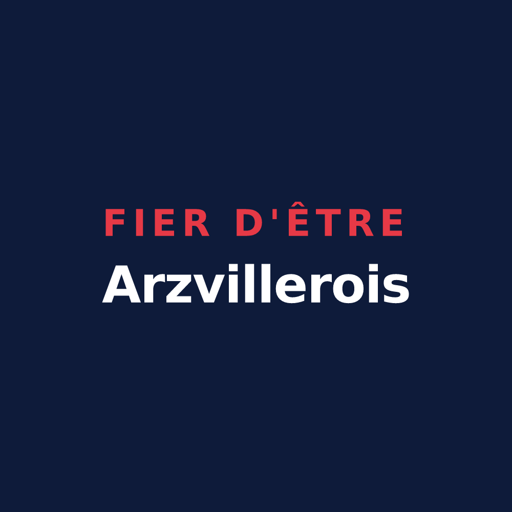 T-shirt « Fier d'être Arzvillerois » — design pour Arzviller