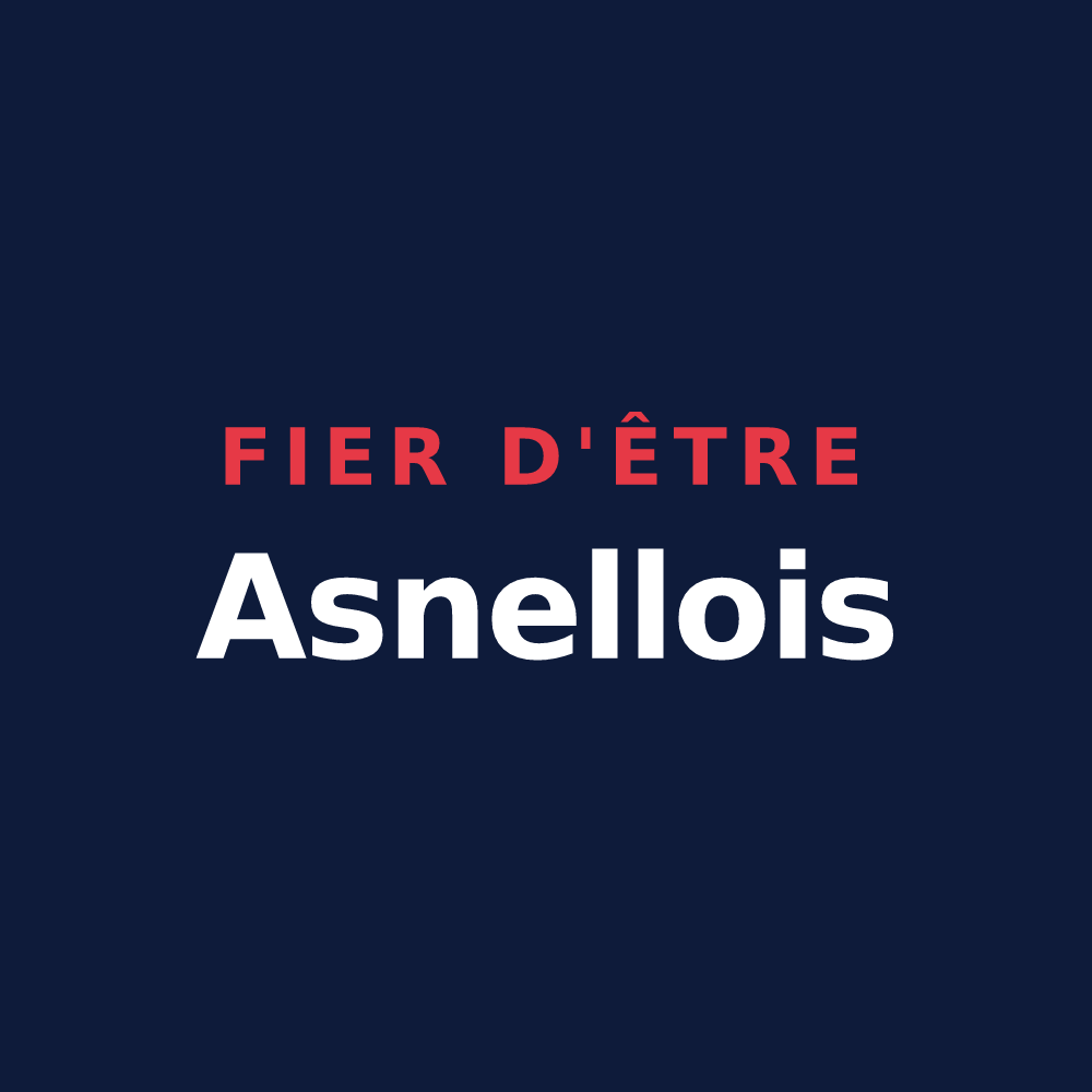T-shirt « Fier d'être Asnellois » — design pour Asnelles