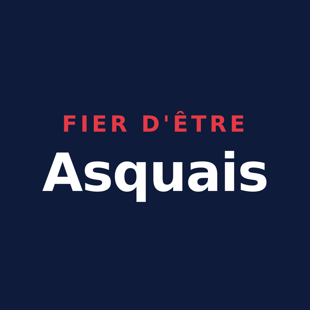T-shirt « Fier d'être Asquais » — design pour Asques