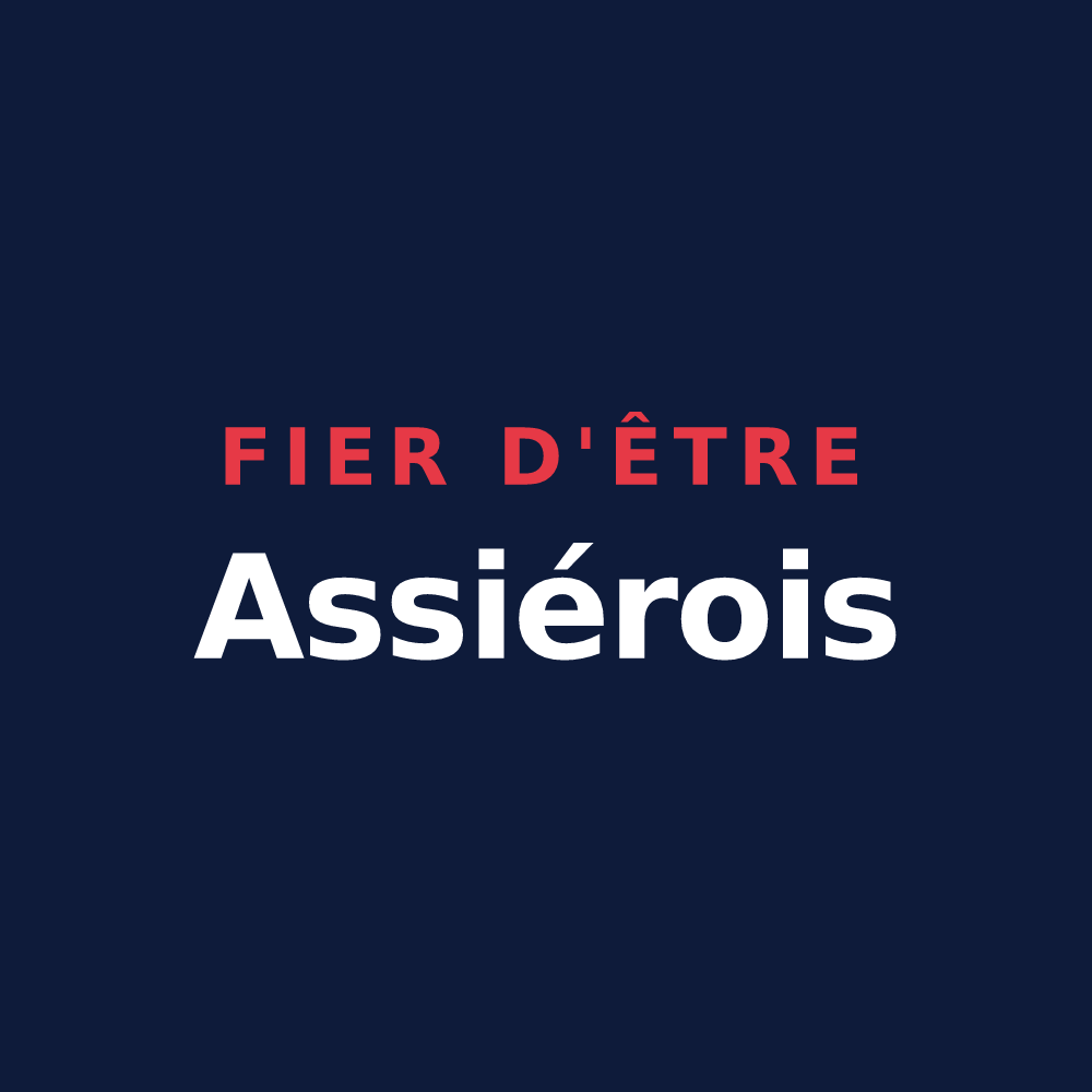 T-shirt « Fier d'être Assiérois » — design pour Assier