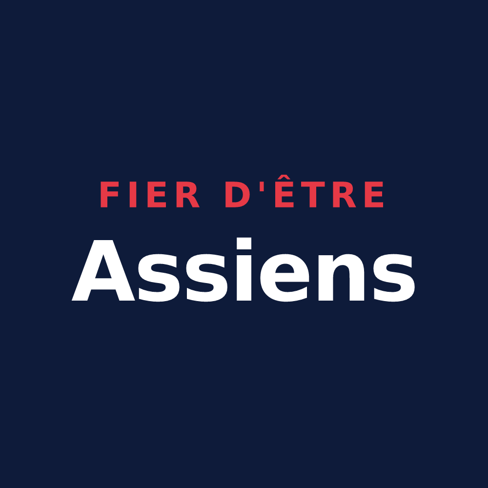 T-shirt « Fier d'être Assiens » — design pour Assis-sur-Serre