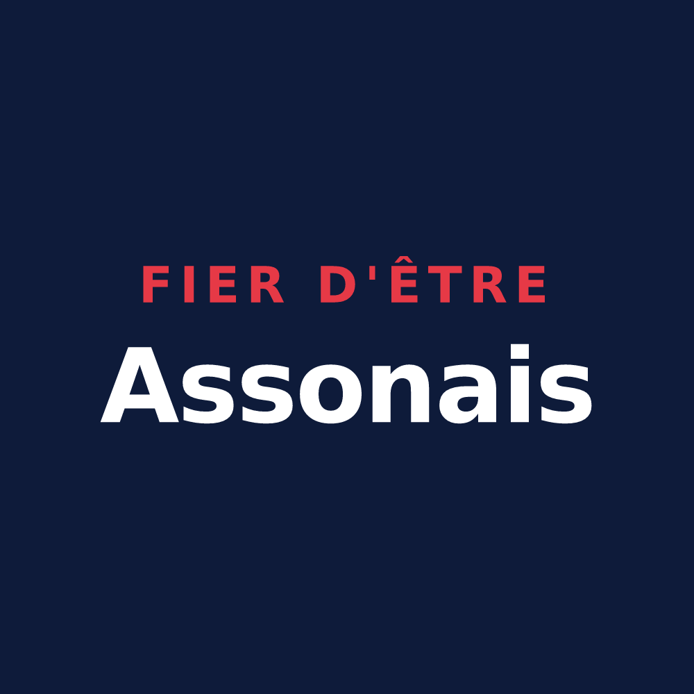T-shirt « Fier d'être Assonais » — design pour Asson