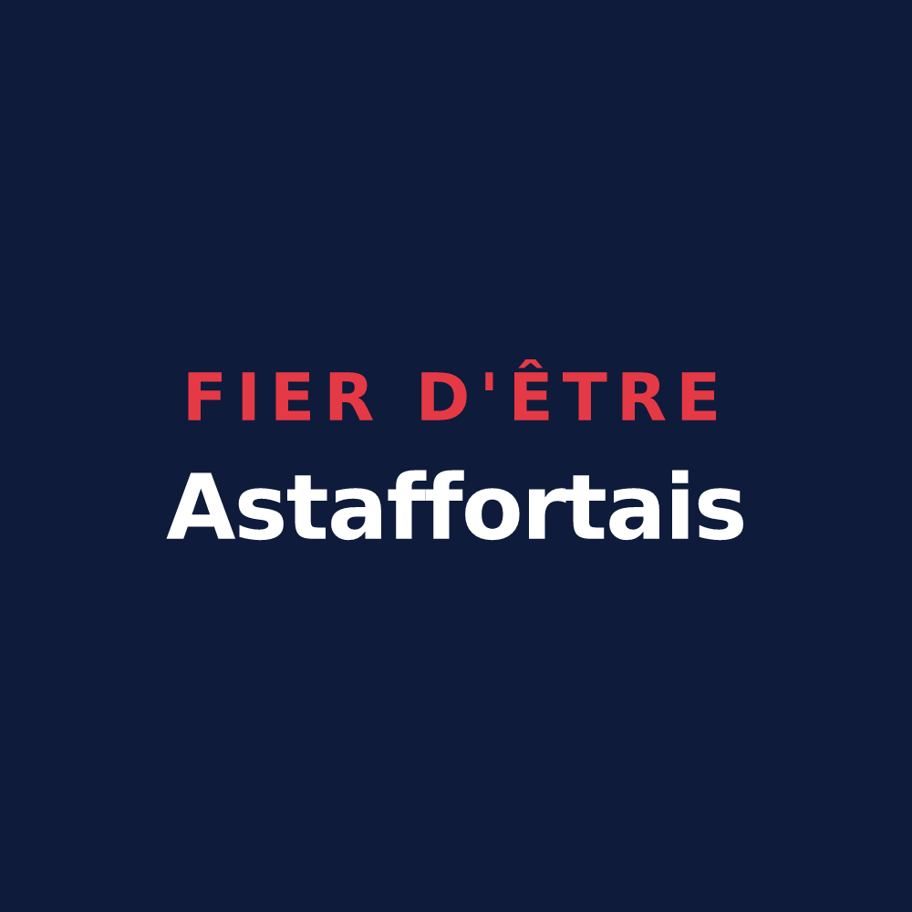 T-shirt « Fier d'être Astaffortais » — design pour Astaffort