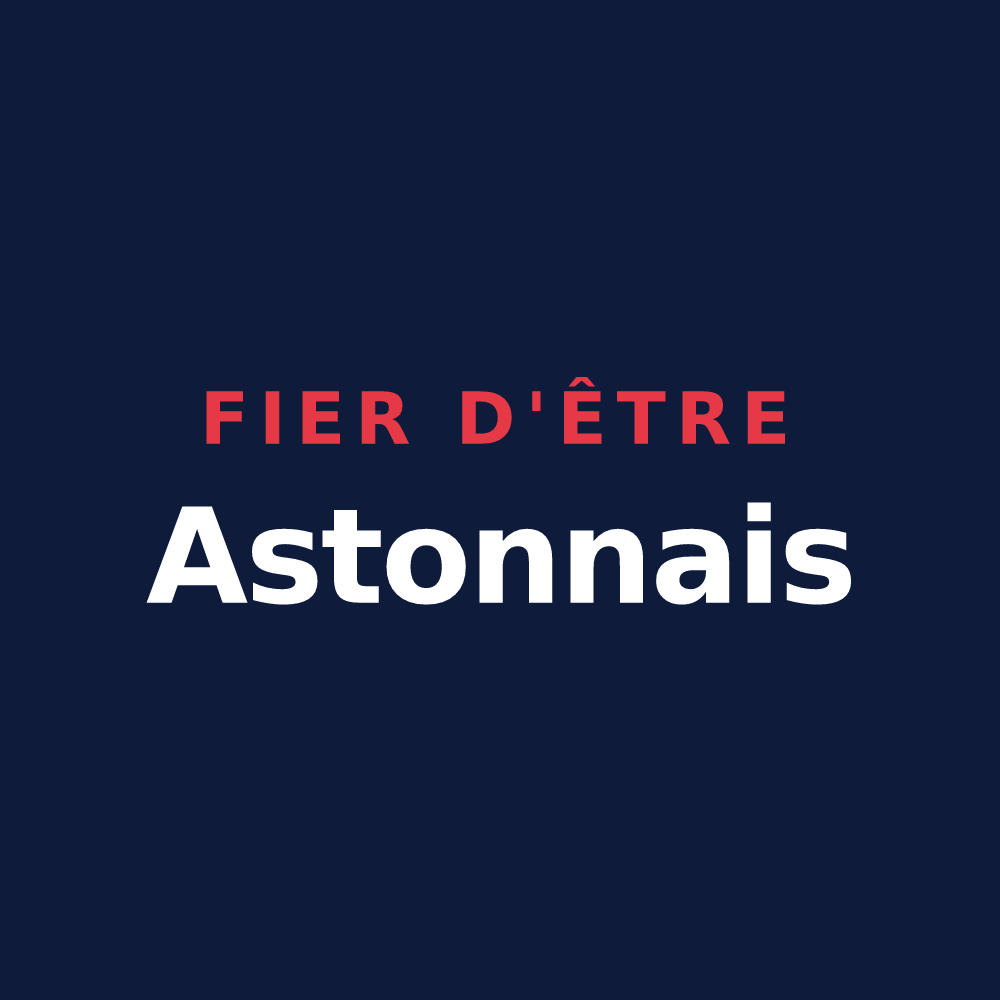 T-shirt « Fier d'être Astonnais » — design pour Aston