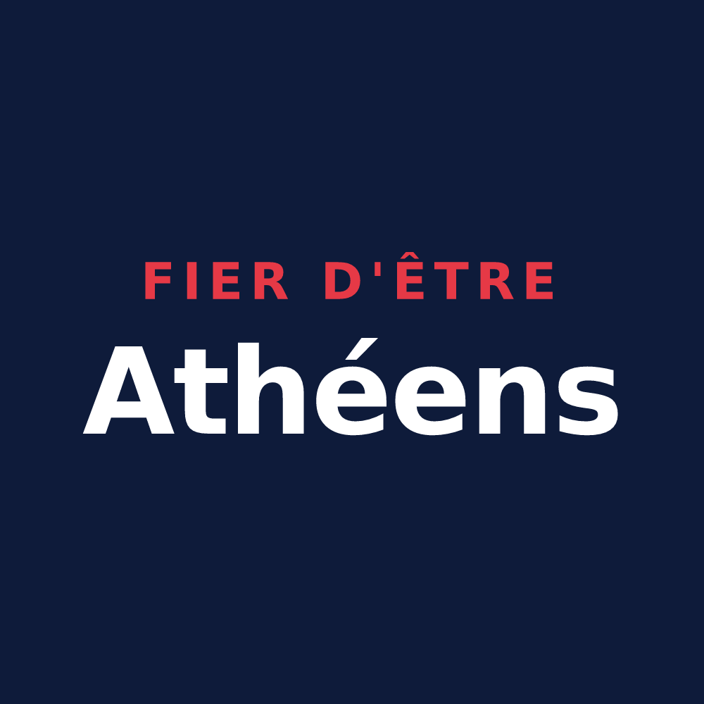 T-shirt « Fier d'être Athéens » — design pour Athée