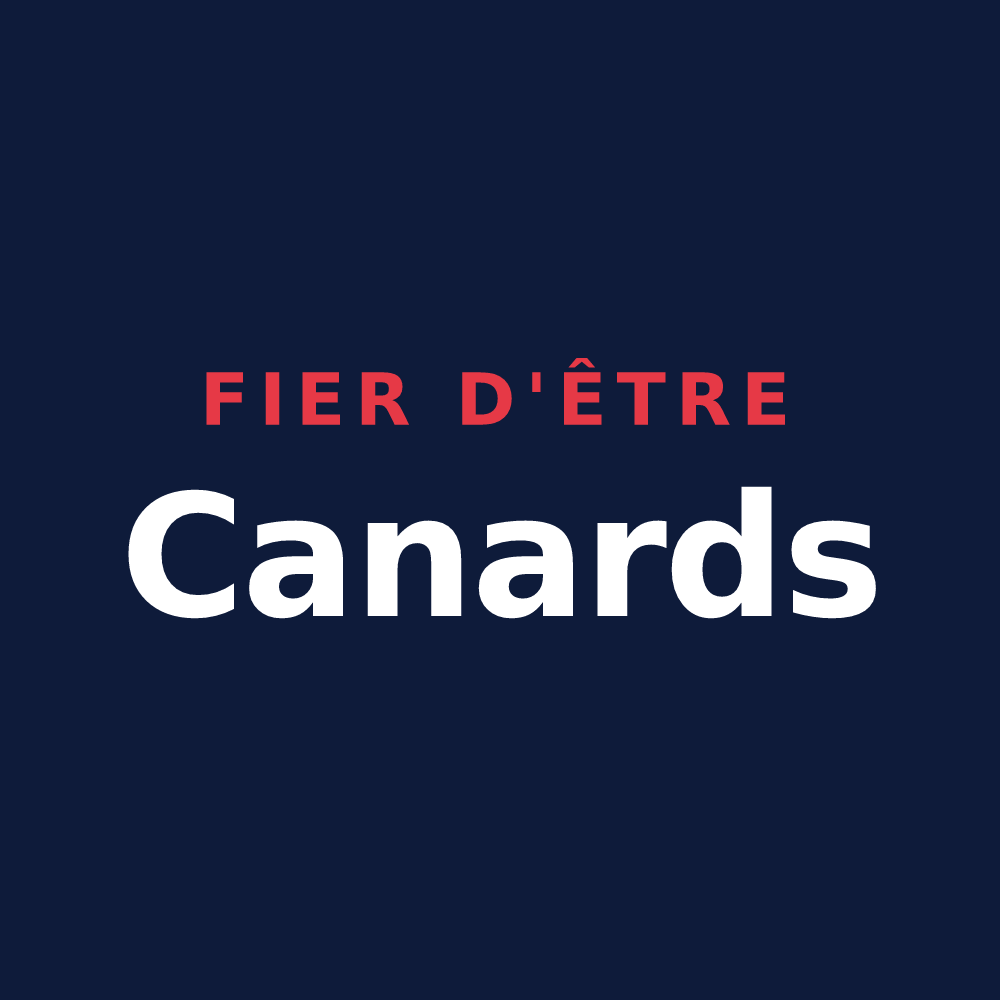 T-shirt « Fier d'être Canards » — design pour Athée