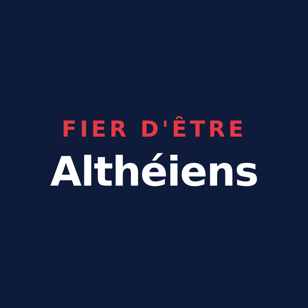 T-shirt « Fier d'être Althéiens » — design pour Athies