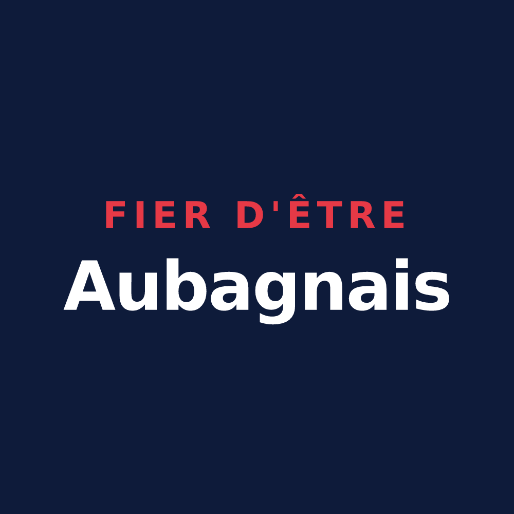 T-shirt « Fier d'être Aubagnais » — design pour Aubagne